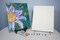 Paint Kit - Breezy Flower Acrylic Painting Kit & Video Lesson, DIY Craft, Art Gift Set, Paint At Home, Paint Party, Beginner Painting